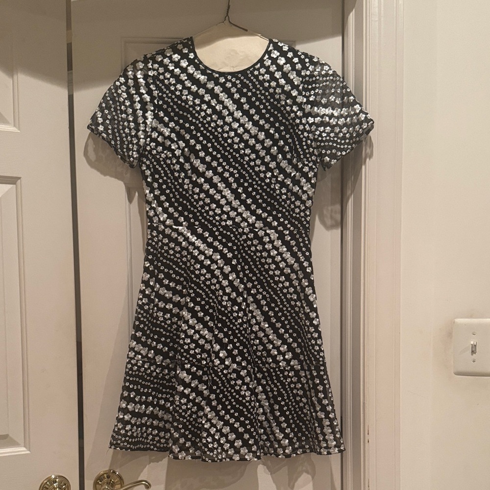 Stylish Black and White Dress